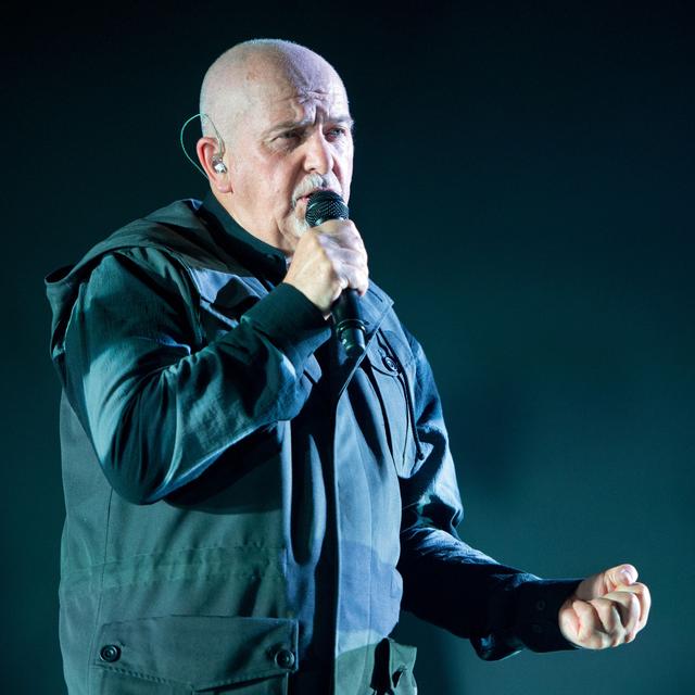 Peter Gabriel, ici en concert à Francfort, en Allemagne, en avril 2014. [AFP - Boris Roessler]