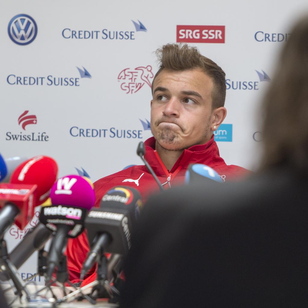 Shaqiri ne sait pas de quoi son avenir sera fait. [KEYSTONE - Sigi Tischler]