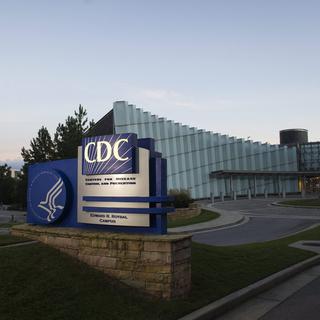 Le bâtiment des Centers for Disease Control and Prevention (CDC) à Atlanta, en Géorgie. [EPA/John Amis]