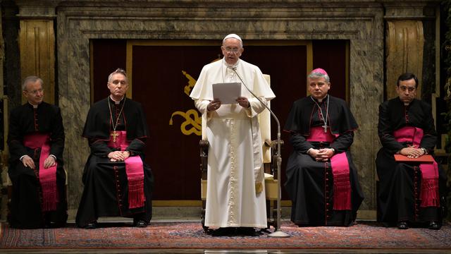 Le pape François lancé une profonde réforme de la Curie, qui se heurte à de nombreuses oppositions. [Reuters - Andreas Solaro]