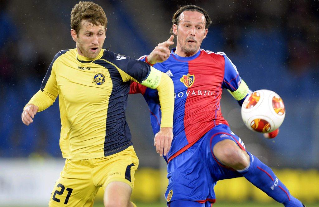 Marco Streller a réussi un match plein contre le Maccabi. [KEYSTONE - Georgios Kefalas]