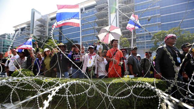 Les élections législatives en Thaïlande ont été fortement perturbées par le mouvement de contestation. [AP/Wason Wanichakorn]