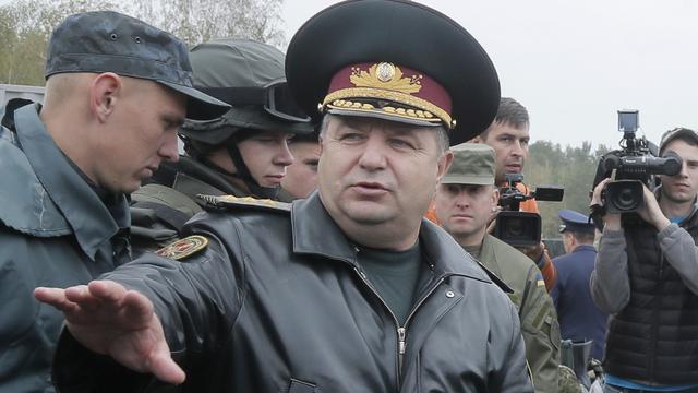 Le nouveau ministre de la Défense ukrainien Stepan Poltorak. [Efrem Lukasky]