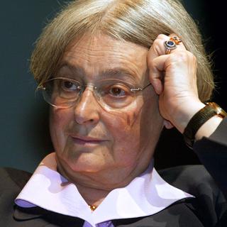 Dominique Schnapper, sociologue, directrice d'études à l'EHESS et ancienne membre du Conseil constitutionnel. [François Lo Presti]