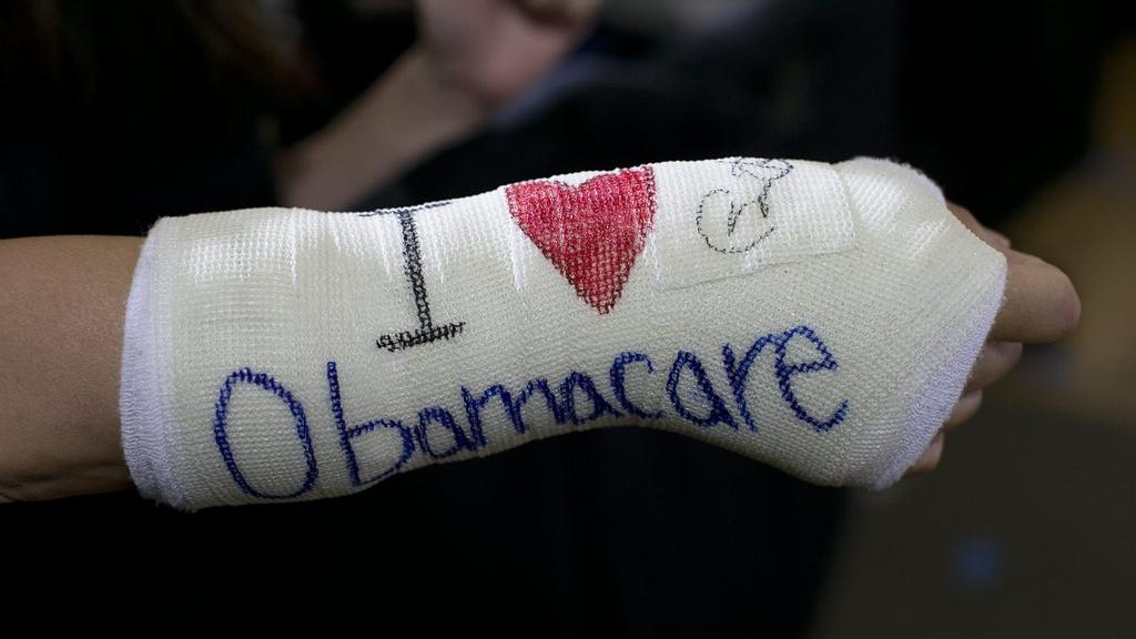 Les Etats-Unis fêtent le premier anniversaire de l’instauration d’Obamacare. [EPA - Yoon S. Byun]