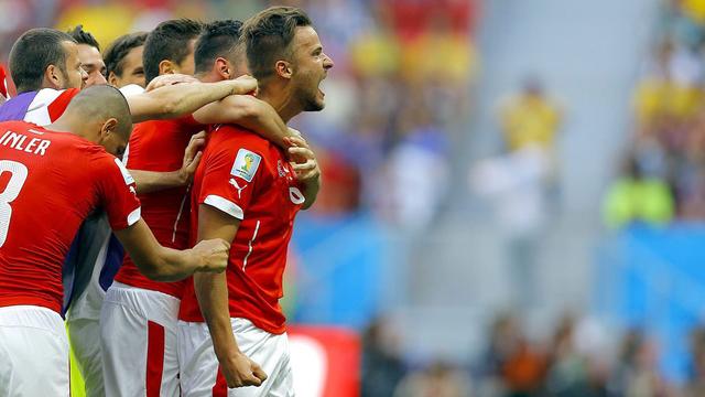 La victoire suisse face à l'Equateur doit encore être transformée. [EPA/Keystone - Robert Ghement]