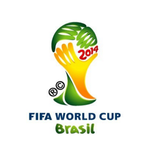 Logo officiel de la coupe du monde de football 2014. [fifa.com]