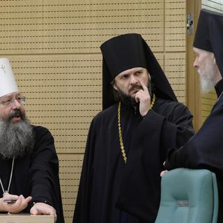 Pour l’orthodoxie russe, l'Ukraine constitue un important enjeu religieux. [AFP/RIA Novosti - Sergey Pyatakov]