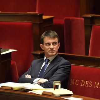 41 députés PS n'ont pas suivi leur Premier ministre Manuel Valls. [Eric Feferberg]