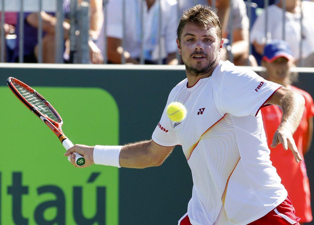 Quart de finaliste en 2012 et 2013, Stan espère briller sur la terre monégasque. [KEYSTONE - Lesser]