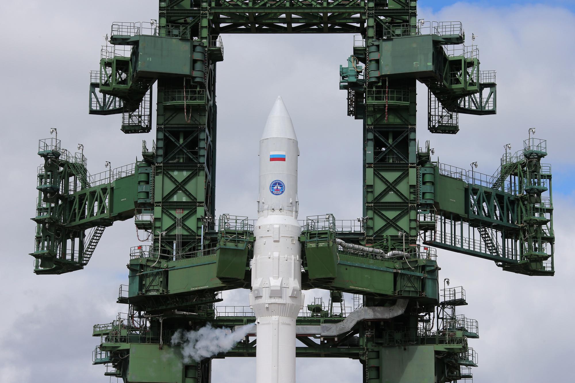 La version légère de la fusée russe Angara, lancée en juin. [RIA Novosti - Vitaly Belousov]