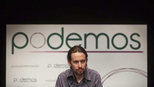 Pablo Iglesia, à la tête du nouveau parti anti-establishment espagnol Podemos.