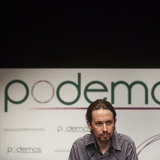 Pablo Iglesia, à la tête du nouveau parti anti-establishment espagnol Podemos.