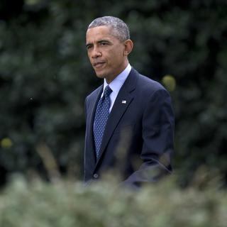Barack Obama, photographié le 7 octobre près de la Maison Blanche. [AP Photo/Carolyn Kaster]