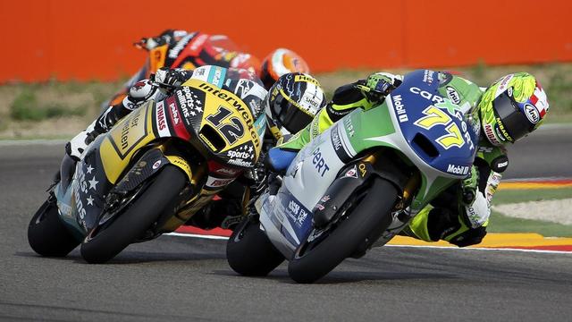 Lüthi (12) et Aegerter (77), porteront les mêmes couleurs dès la saison prochaine. [Javier Cebollada]