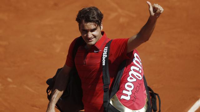 Roger Federer n'a à nouveau laissé aucune chance à son compatriote Stanislas Wawrinka. [Michel Spingler]