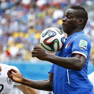 Mario Balotelli a encore une fois fait parler de lui. [Reuters - Tony Gentile]