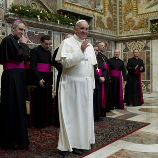 Lundi, le pape François a qualifié l’avortement d'horreur lors d’un discours au Vatican. [Andrew Medichini - AP Photo]