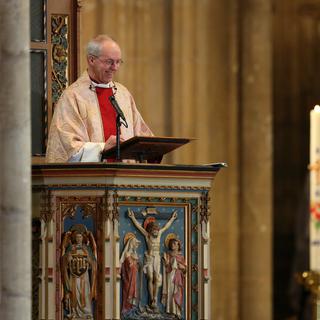 L’archevêque de Canterbury Justin Welby. [AP/Keystone - Gareth Fuller]