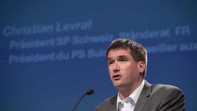 Christian Levrat, président du Parti socialiste. [Gian Ehrenzeller]