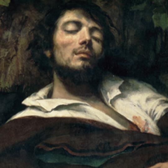 Gustave Courbet: "L’homme blessé", 1844 ou 1854 [© RMN-Grand Palais (Musée d’Orsay) - Hervé Lewandowski]