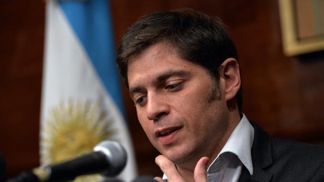 Le ministre de l'Économie argentin, Axel Kicillof. [Stan Honda]