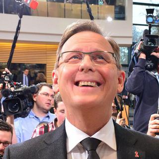 Bodo Ramelow élu ministre-président de la Thuringe [EPA/Keystone - Martin Schutt]