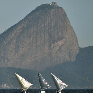 Le Brésil commence son compte à rebours avant les JO de 2016 avec le tout premier événement-test: la voile. [YASUYOSHI CHIBA]