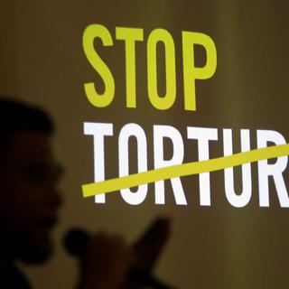 La campagne d'Amnesty International contre la torture a fait parler d'elle. [AFP - Ritchie B. Tongo]