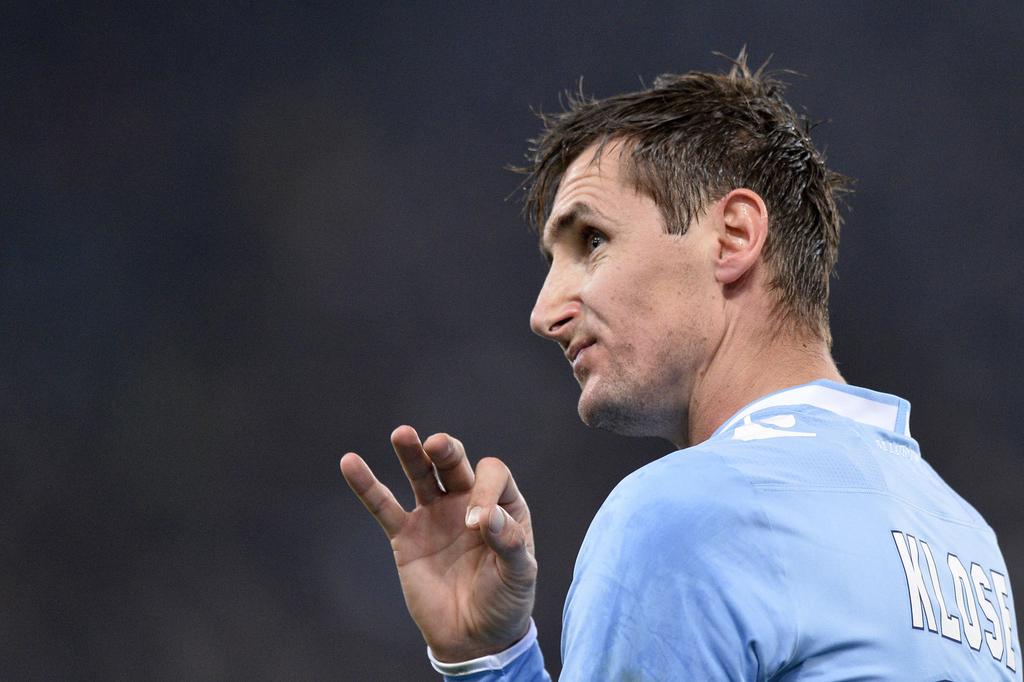 Le légendaire Miroslav Klose intéresse "CC". [KEYSTONE - Alfredo Falcone]