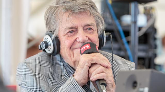 Jean-Pierre Mocky dans "Vertigo" entre 16h30 et 17h. Il parle de ses livres d'anecdotes, annonce un futur livre bien plus féroce et présente son nouveau film "Calomnies", projeté à Morges peu après l'émission. [Alexandre Chatton]