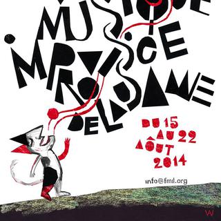 Affiche de l'édition 2014 du "Festival de musique improvisée de Lausanne". [fmil.org]