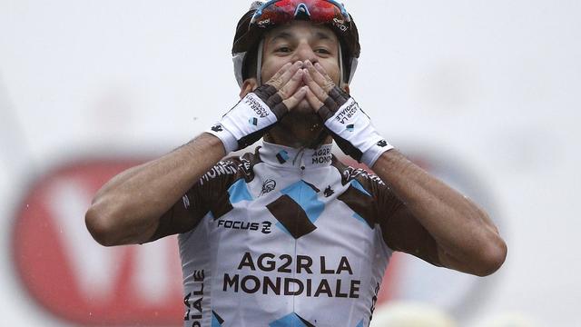 Ag2r La Mondiale a bénéficié de près de 100 millions d'euros de retombées publicitaires grâce au Tour de France. [EPA/Keystone - Yoan Valat]