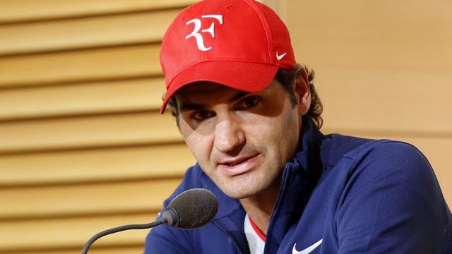 Roger Federer est un passionné de football et surtout du FC Bâle. [Christophe Karaba]