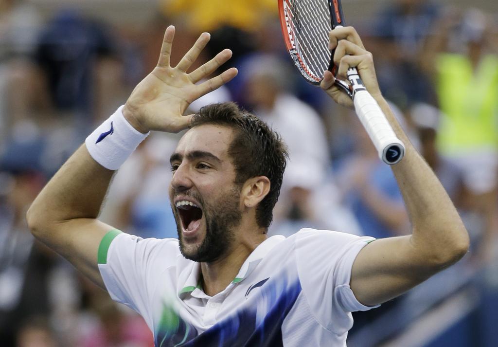 Cilic a sans conteste livré le match de sa vie. Le Croate a simplement été parfait. [KEYSTONE - Darron Cummings]