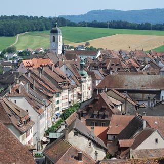 Porrentruy, bientôt une ville intelligente. [RTS - Gaël Klein]