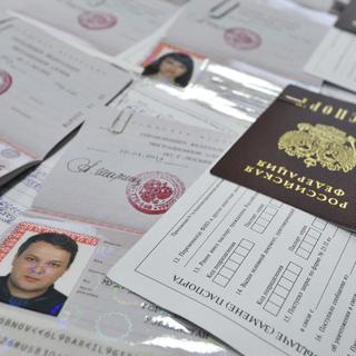 Moscou propose le passeport à tous les citoyens d'origine russe de l'ancienne URSS. [Sergey Kuznecov/RIA Novosti]