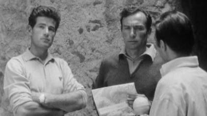Michel Darbellay et Ami Giroud en 1967 [RTS]