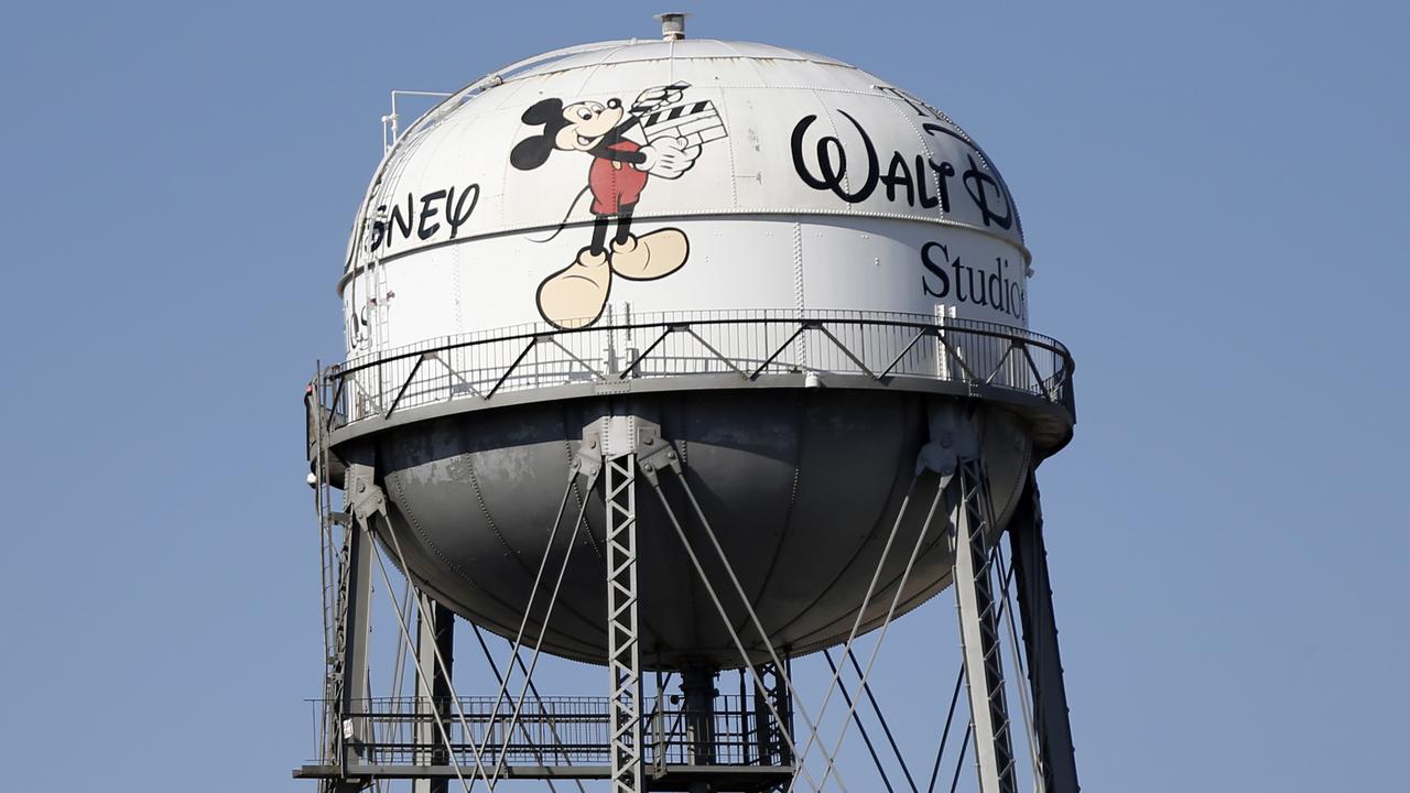 Le réservoir d'eau des studios Walt Disney, à Burbank, en Californie. [Mario Anzuoni]