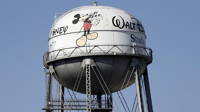 Le réservoir d'eau des studios Walt Disney, à Burbank, en Californie. [Mario Anzuoni]