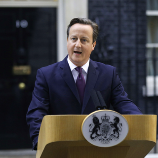 David Cameron estime que la question de l'indépendance de l'Ecosse était désormais réglée pour "une génération". [Suzanne Plunkett]