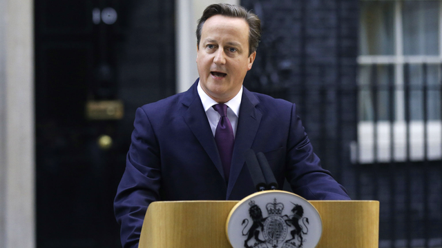 David Cameron estime que la question de l'indépendance de l'Ecosse était désormais réglée pour "une génération". [Suzanne Plunkett]
