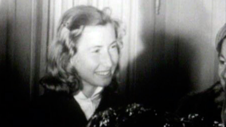 Renée Colliard en 1968. [RTS]