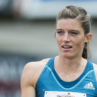 La sprinteuse Léa Sprunger.