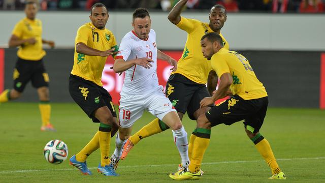 En 45 minutes, Drmic a créé bien des tourments aux "reggae boys". [Melanie Duchene]