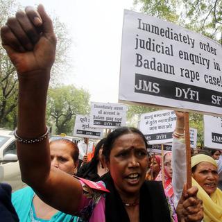 En Inde, deux nouvelles affaires de viols collectifs cette semaine suscitent la colère des habitants. [Money Sharma - EPA]