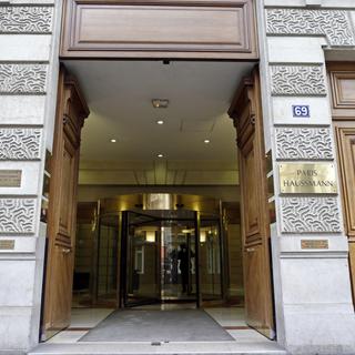 Les bureaux d'UBS à Paris. [AFP/KENZO TRIBOUILLARD - KENZO TRIBOUILLARD]