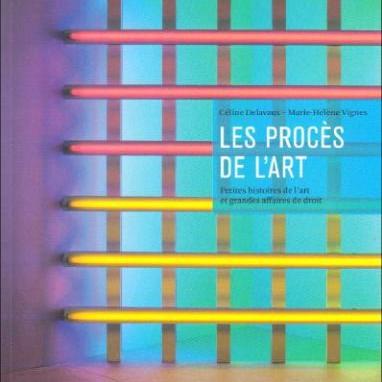 Couverture du livre "Les Procès de l'art". [éditions Palette]