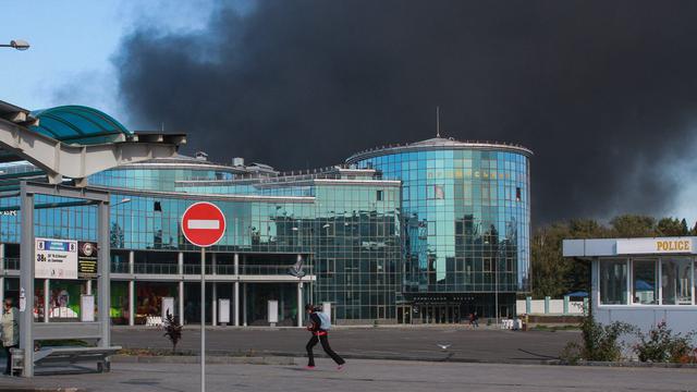 Les combats ont repris à Donetsk, notamment autour de l'aéroport. [EPA/Photomig]