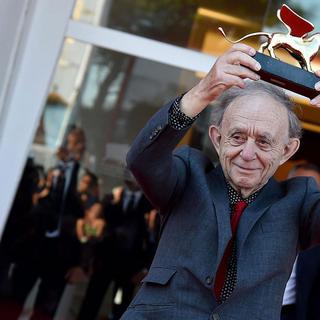 Frederick Wiseman a été récompensé pour ses 50 ans de carrière lors de la Mostra de Venise en août 2014. [Ettore Ferrari]